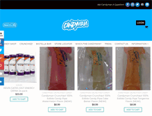 Tablet Screenshot of candymanvendingservice.com
